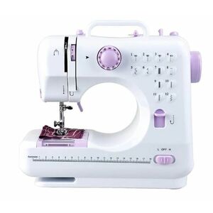 Masina de cusut SM-505 Alb-Roz imagine
