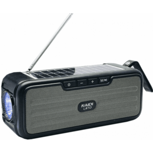 Radio portabil tip boxa cu panou solar Bluetooth L8TD 10W 1200 mAh imagine