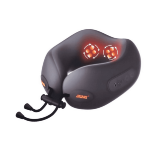Perna masaj cervical inteligenta cu incalzire design ergonomic 360 USB C portabila spuma cu memorie imagine