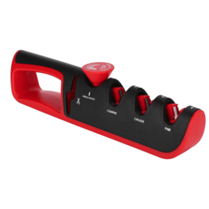 UB Ascutitor profesional de cutite ajustabil 4 in 1 Negru/Rosu imagine