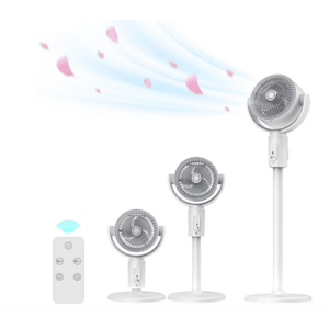 Ventilator portabil de podea 3 in 1 reglabil pe inaltime 3 viteze design compact imagine