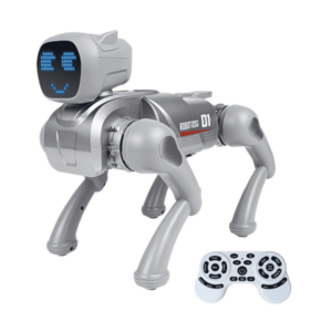 Robot Dog inteligent 01 tip Jucarie Interactiva cu control si recunoastere Vocala imagine