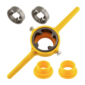 Set de filetare tevi PVC dimensiuni 1/2 si 3/4 si 1 imagine