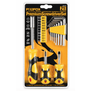 Set surubelnite multifunctionale 21 piese FREFOX biti imbusuri si accesorii incluse imagine