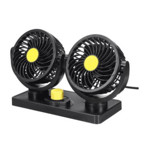 Ventilator auto Andowl Q FS303 dublu 10W cu 2 Trepte de Viteza Rotire 360 imagine