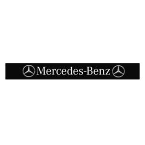Stiker parasolar auto sau haion/parbriz MERCEDES 125 X 15 cm imagine