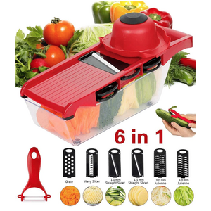 Razatoare Si Feliator Legume/ Fructe MANDOLINE SLICER 6 In 1 imagine