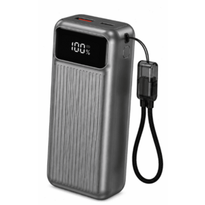 Baterie externa 15000mAh Andowl Q DC510 display digital LED cablu integrat incarcare rapida imagine