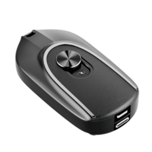 Breloc tip Mini baterie externa 1600mAh cu mufa Type C si Lightning Andowl Q DC548 imagine