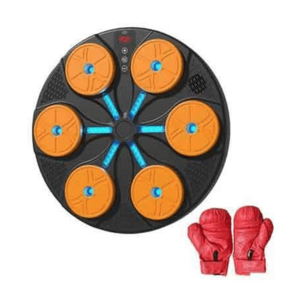 Aparat inteligent de box cu muzica si lumini LED panou de antrenament reflexe imagine