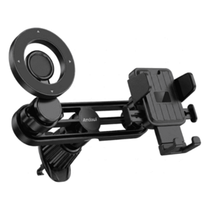 Suport auto dublu mobil cu brat reglabil si suport magnetic Andowl Q ZJ112 imagine