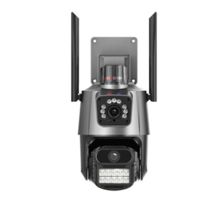 Camera de supraveghere dubla WIFI G900 Ultra HD zoom 5X rotire LED comunicare bidirectionala alarma imagine