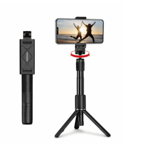 Stick selfie cu trepied si telecomanda wireless 3 in 1 Andowl Q ZP70 imagine