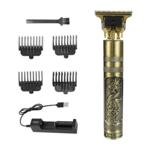 Masina profesionala de tuns barba si contur Andowl Q LF2100 model dragon imagine