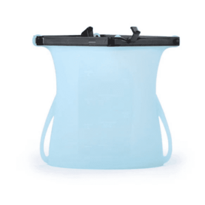 Punga din silicon reutilizabila pentru alimente cu sistem etansare clip imagine