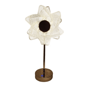 Lampa decorativa 18 Sun Flower Auriu Lumina Calda Rece imagine