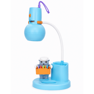 Lampa de birou pentru copii cu proiector holograme pentru desenat si suport multifunctional imagine