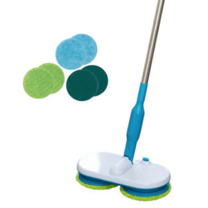 Mop cu acumulator rotatie dubla si fara fir Hurricane Floating Mop imagine
