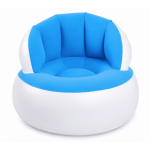 Scaun gonflabil confortabil cu pompa inclusa design modern dimensiuni 85×70 cm COLORAT imagine