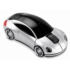 Mouse wireless in forma de masina GRI imagine