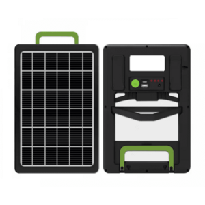 Panou solar 15W cu acumulator 1200mAh GD100S portabil cu mufe pentru incarcare devideuri 29x19cm imagine