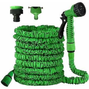Furtun Extensibil Creponat 15m MAGIC HOSE VERDE imagine