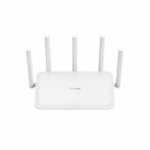 Router wireless WiFi 6 Dual Gigabit Hikvision HiLook AX3000 WR-AX30, 4 porturi, 3000 Mbps, Dual Band 2.4GHz / 5GHz imagine