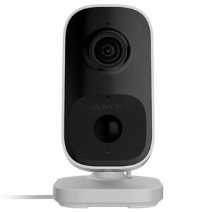Camera supraveghere IP WiFi interior Ajax IndoorCam, 4 MP, lentila fixa, IR 8 m, PIR, microfon si difuzor, sensibilitate reglabila, detectie smart AI, alb imagine