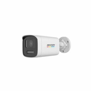 Camera supraveghere cu iluminare duala Hikvision DS-2CE12UF3T-LS, 8 MP, 2.8 mm, color, IR/lumina alba 40 m, microfon imagine