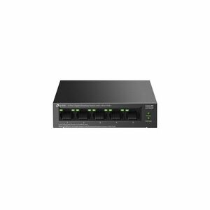 Switch cu 5 porturi Gigabit TP-Link LS105GP, 1000 Mbps, 7.44 Mpps, 250 m, plug&play, PoE imagine