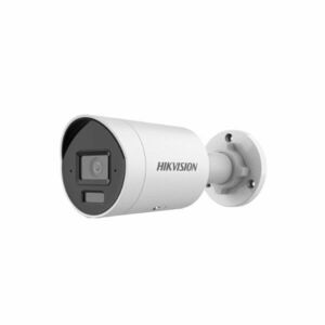 Camera supraveghere exterior IP cu iluminare duala Hikvision AcuSense DS-2CD2063G2-LI, 6 MP, 2.8 mm, IR/lumina alba 40 m, microfon dual, slot card, PoE imagine