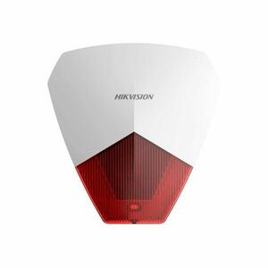Sirena de interior/exterior cu flash Hikvision DS-PS1-R, 105 dB, IP54, LED rosu imagine