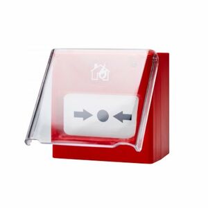 Set 5 geamuri protectie buton Teletek MCP COVER SET 5 imagine