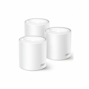 Sistem Mesh dual band Gigabit TP-Link AX3000 DECO X50(3-PACK), 2.4 / 5 GHz, WiFi 6, 2402 Mbps, 3 bucati imagine