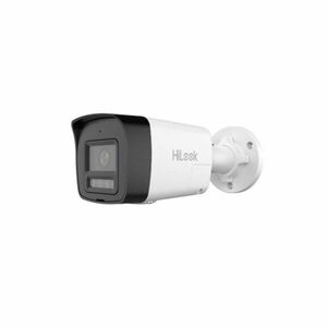 Camera supraveghere IP exterior cu iluminare duala HiLook IPC-B120HA-LUFC/SL, 2 MP, 2.8 mm, IR/lumina alba 20 m, microfon si difuzor, slot card, PoE imagine