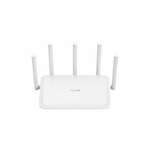 Router wireless Gigabit WiFi 6 dual band Hikvision HiLook WR-AX18, 3x porturi LAN, 1x port WAN, 2.4 - 5 GHz, 1800 Mbps, MU-MIMO, OFDMA imagine