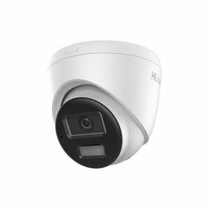 Camera supraveghere IP Dome cu iluminare duala Hikvision Hilook IPC-T220HA-LUFC/SL, 2 MP, 2.8 mm, IR 20 m, lumina alba 15 m, slot card, microfon, PoE imagine