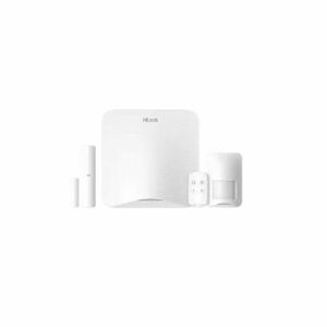 Sistem alarma wireless Hikvision HiLook ALARM-A201PS-Kit2-16WE/B-EU, 16 zone, WiFi/4G LTE, 868 MHz, PIR, plug and play imagine