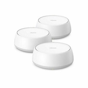 Sistem mesh dual band TP-Link Deco BE25, WiFi 7, 2.5Gbps, 3600 Mbps, AI Mesh, Mu-Mimo, 3 bucati imagine