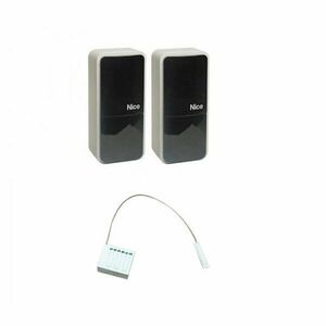 Set fotocelule wireless automatizari porti NICE EPMOW, interfata IBW, conectivitate BlueBUS imagine