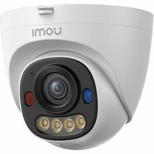 Camera supraveghere IP Dome Imou PS8D Active Deterrence AOR IPC-PS8DP-3V0-0280B, 3 MP, 2.8 mm, IR/lumina alba 30 m, smart night vision, microfon, slot card, lumina avertizare, detectie om/vehicul, always on record, PoE imagine
