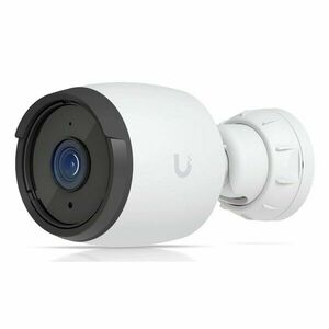 Camera supraveghere IP exterior LPR Ubiquiti G6 Bullet UVC, 4K, IR 30 m, microfon, permite recunoastere faciala si numere inmatriculare, PoE, alb imagine