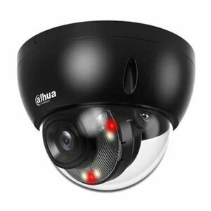 Camera supraveghere IP Dome cu iluminare duala Dahua WizSense IPC-HDBW2449E-S-IL-0280B-BLACK, 4 MP, 2.8 mm, IR/lumina alba 30 m, slot card, microfon, detectie miscare, PoE imagine