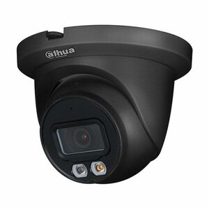 Camera supraveghere IP Dome cu iluminare duala Dahua IPC-HDW1439V-A-IL-0280B-BLACK, 4 MP, 2.8 mm, IR/lumina alba 30 m, microfon, detectie miscare, PoE, neagra imagine