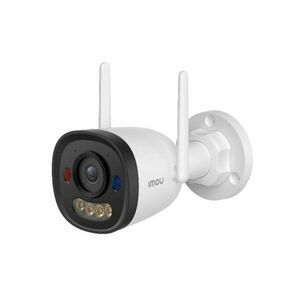 Camera supraveghere exterior WiFi cu iluminare duala IMOU Bullet 3 Pro, 8MP, 2.8 mm, WiFi 6, IR 25 m, microfon si difuzor, avertizare luminoasa, sirena, slot card imagine