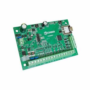 Centrala alarma wireless Cerber C52 WiFi, 2 partitii, 10 zone, control de la distanta imagine