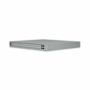Switch cu 48 porturi PoE++ Ubiquiti UniFi Pro Max USW-PRO-MAX-48-POE, 224 Gbit/s, 4 porturi 10G SFP+, 1U, 2.5 GbE RJ45, cu management L3 imagine