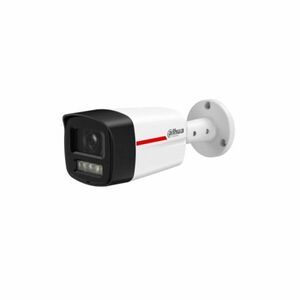 Camera supraveghere IP exterior Dahua WizColor IPC-HFW2449TL-S-LED-PROX, 4 MP, 2.8 mm, lumina calda 50 m, microfon, slot card, PoE imagine