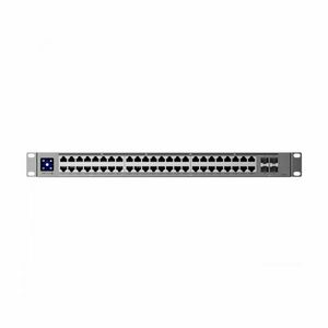 Switch Gigabite rackabil Ubiquiti UniFi USW-PRO-XG-48-POE, 48 porturi, 4x SFP28, 460 Gbit/s, 1080 W, Layer 3, 1U, cu management imagine