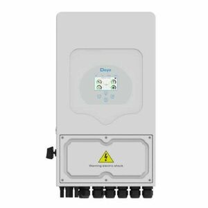 Invertor hibrid monofazat Deye SUN-5K-SG05LP1-EU-AM2-P, 5 kW, 5500 VA, 120 A, touchscreen LCD, WiFi, IP65 imagine